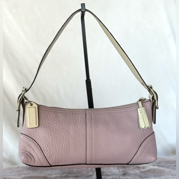 Coach Handbags - Y2K Coach Lilac Demi Baguette Bag